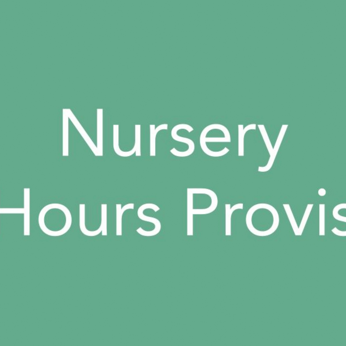 Coop Academy Woodlands Nursery 30 Hours Provision